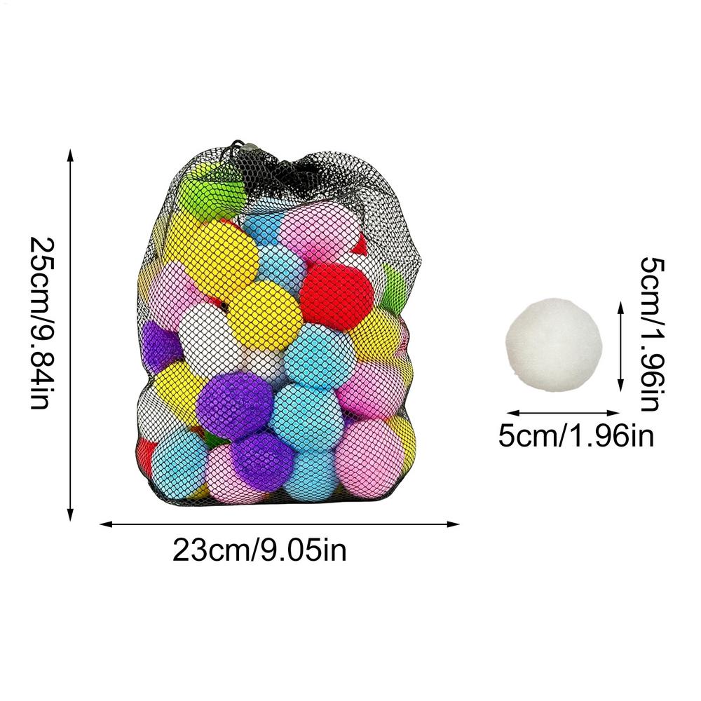 Water Balls 60Pcs Soft Colorful Soaker Balls for Outdoor Beach Pool Lawn Garden Kids Children Play Summer Fun Family Activity