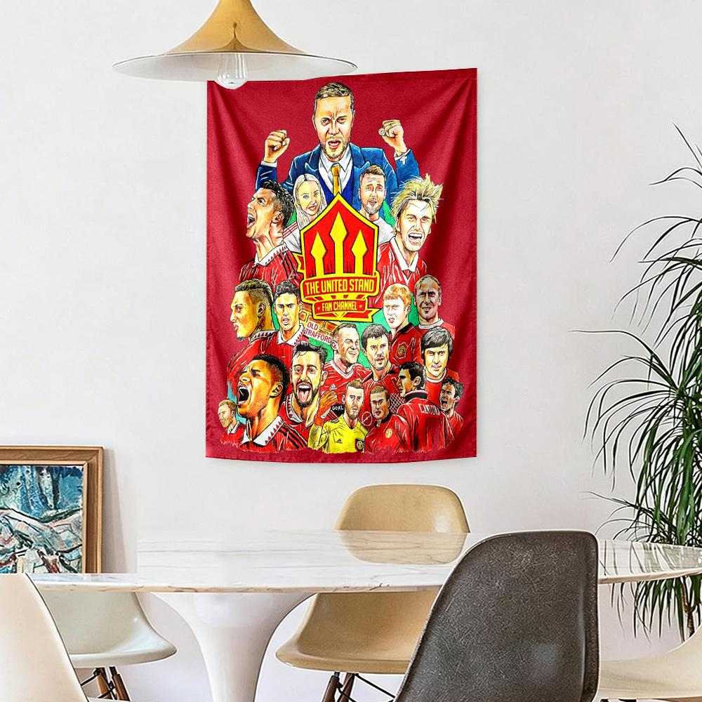 Manchester Wall Decor Tapestry Art For Pet Memorial Birthdaywedding Party Backdrop Family Gift