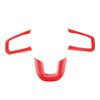 HEBE ABS Steering Wheel Trim Decoration Protection for Jeep Wrangler JL 2018 2019 2020 2021 2022 2023 2024 Accessories fv1