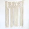 Тканый Хлопковый Канат Полый Занавес для Двери Гобелен Бахрома Фон Украшение Настенное Украшение Бытовой Занавес Перегородка для Прихожей
