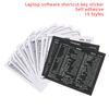 14 Windows Pc Reference Keyboard Shortcut Sticker Adhesive For Pc Laptop Desktop