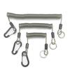 Lockable Fishing Missed Rope Elastic Coil Retention Fishing Rope Climbing Buckle Rope  Fishing