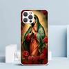 Virgin De Guadalupe Virgen Mary Phone Case For IPhone 16 17 Air 16E 15 14 Plus 13 Mini 12 11 Pro Max 7 8 + SE 2020 Soft TPU Back