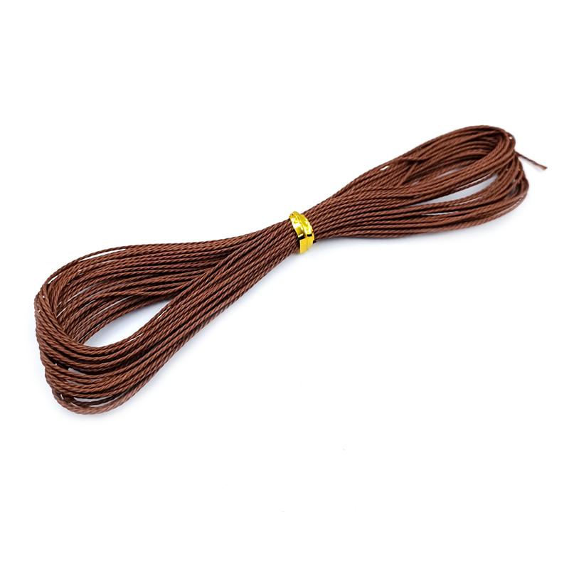 Нейлоновая веревка ручной работы DIY Ювелирный материал Нить Нейлоновая веревка 1 бар Восковая нить 1 мм * 9,5 м 1 бар Восковая нить Модная восковая нить Креативные аксессуары
