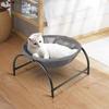 With Stand Cat Standing Bed Breathable Pet Sleeping Nest Cozy Elevated Cat Hammock  Indoor