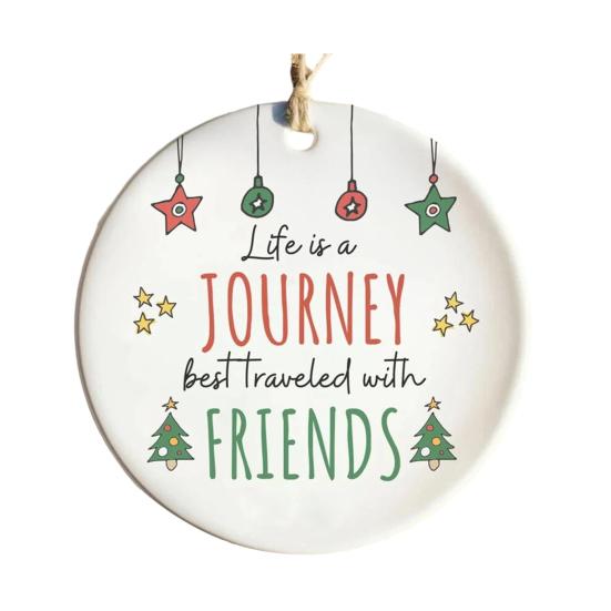 Neighbors Christmas Ornament Thank You Gift for Good Neighbors Welcome To