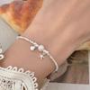 Unspecified Starfish Shell Broken Silver Pearl Women's Bracelet Light Luxury Student Sweet Design Bracelet