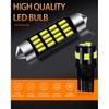 White LED Bulbs Package Kit Compatible with 2007 2008 2009 2010 2011 2012 2013 2014 2015 2016 2017 Jeep Wrangler JK 2-Door Interior Light + License