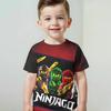 Мужская одежда для улицы для мультяшной игры Детская футболка Топ Рубашки для мальчика девочки ребенка