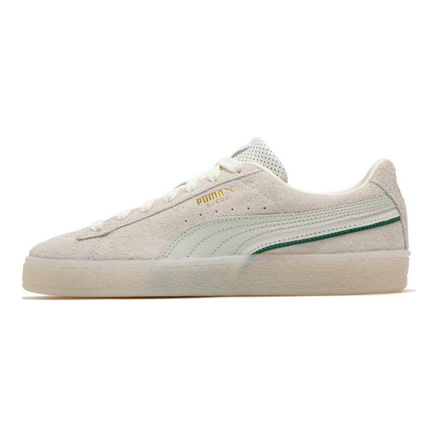 Puma Suede Classics OG Warm White Archive Green Мужские кроссовки Кремовые Уравновешенно-Серый 398569-01
