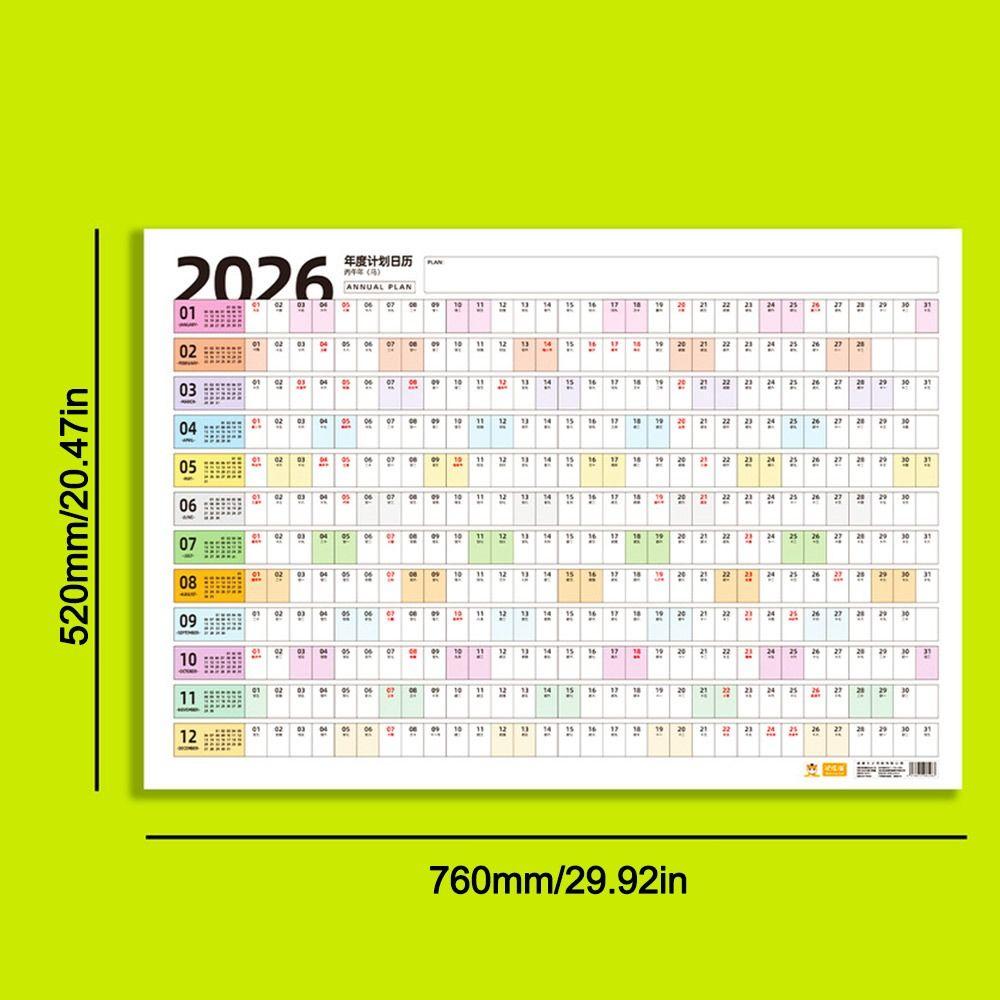 Large Wall Calendar Planner Target To Do List Planner Cartoon Schedule Organizer  Office Supplies