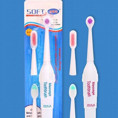 Электрическая зубная щетка Sonic Wave Smart Chip 3 сменные головки, отбеливающие мягкие продукты для здоровья волос