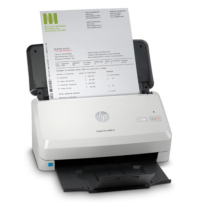 HP ScanJet Pro 3000 s4 A4 Document Scanner CN plug (adapter included)