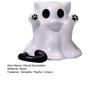 Halloween Ghost Decoration Cute Spooky Ghost Figurines Funny Ghost Ornaments Resin Indoor Home Decor for Shelf Tabletop