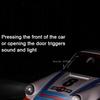 Игрушечная модель Porsche 964 Martini 1/24 из литого под давлением сплава, винтажная классическая модель спортивного автомобиля со звуком и светом, коллекционные игрушки для детей, подарок