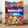 Roblox Blanket Soft Warm Cozy Great for Seaside Office Chair Couch for All Occasions Modern Style Ideal Gift for Friends Family Couples Picnic