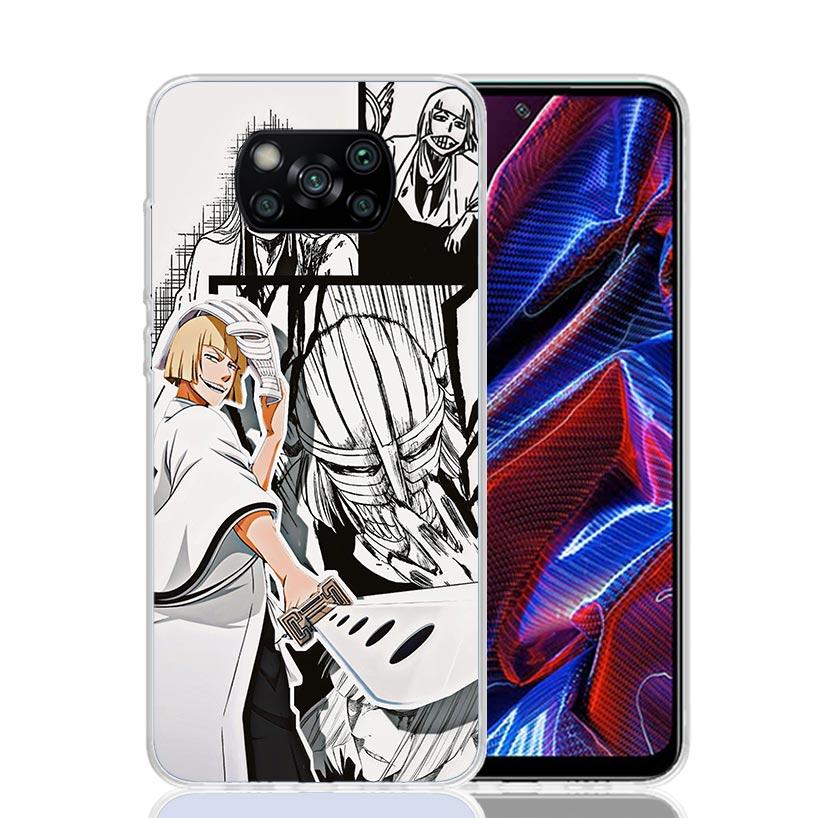 Чехол для телефона Bleach Синдзи Хирако для Xiaomi Poco X7 X6 X5 Pro F7 Ultra Redmi 15C 15 13 13C 12 12C 10 10A 10C 9 9A 9C 9T Cover Poc