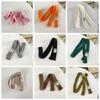 Letter Neck Tie Korean Style Neckerchief Fashion Y2K Knitted Long Scarves  Winter/Autumn