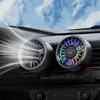 USB Автомобильный освежитель воздуха Стереоскопическое вращение Автомобильный диффузор Вентилятор Портативный вентилятор для автомобильной розетки Автомобиль
