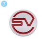 1Pcs Metal SV Car B-pillar Rear Trunk Emblem Badge Decorative Stickers For Range HSE DEF Rover Evoque Velar Discovery