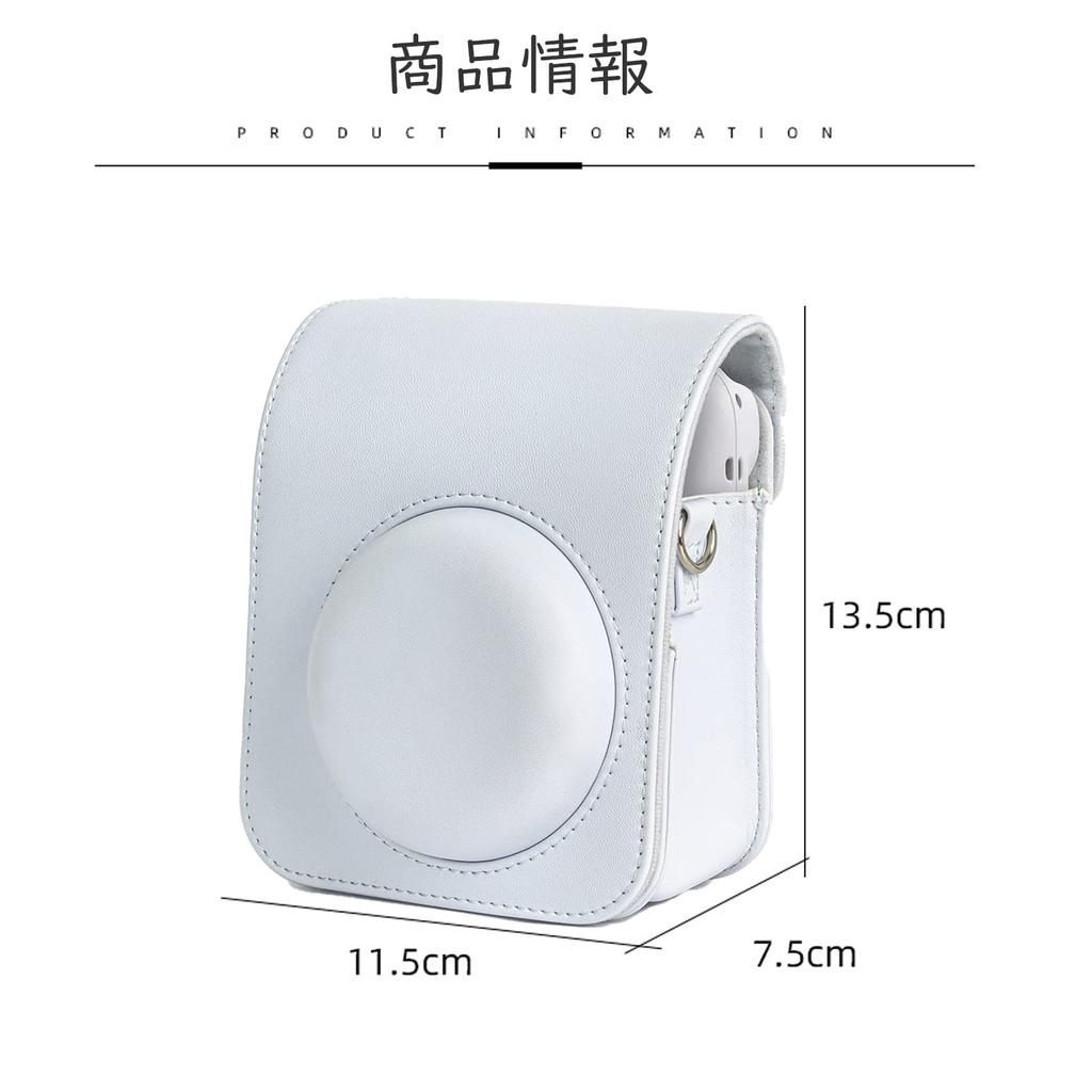 Чехол Instax для камеры Instax Mini 12 Чехол mini12 Instax Чехол Fujifilm Instax Чехол Новая модель Полная защита Защита от царапин Удобно носить с собой