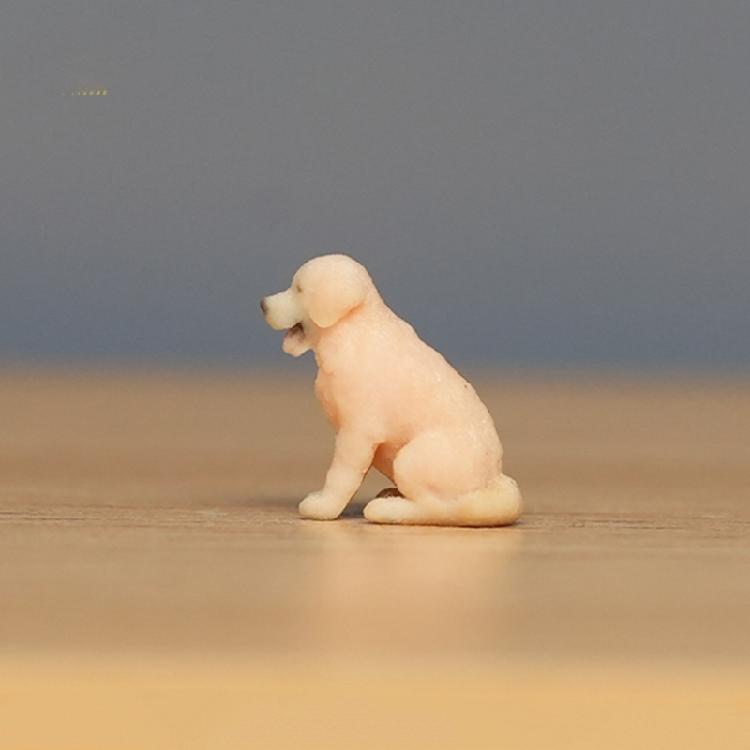 Ручная работа, модель маленького животного, технология 3D-печати, миниатюрная модель собаки, отлично подходит для коллекционеров и декораторов