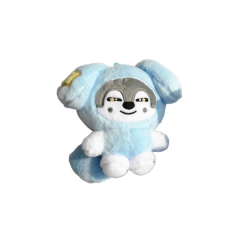 Cute Stuffed Animal Skz Plush Doll 10cm Wolf Lee Rabbit Plush Toy Fans Made Collection Pink Pig Birthday Gift