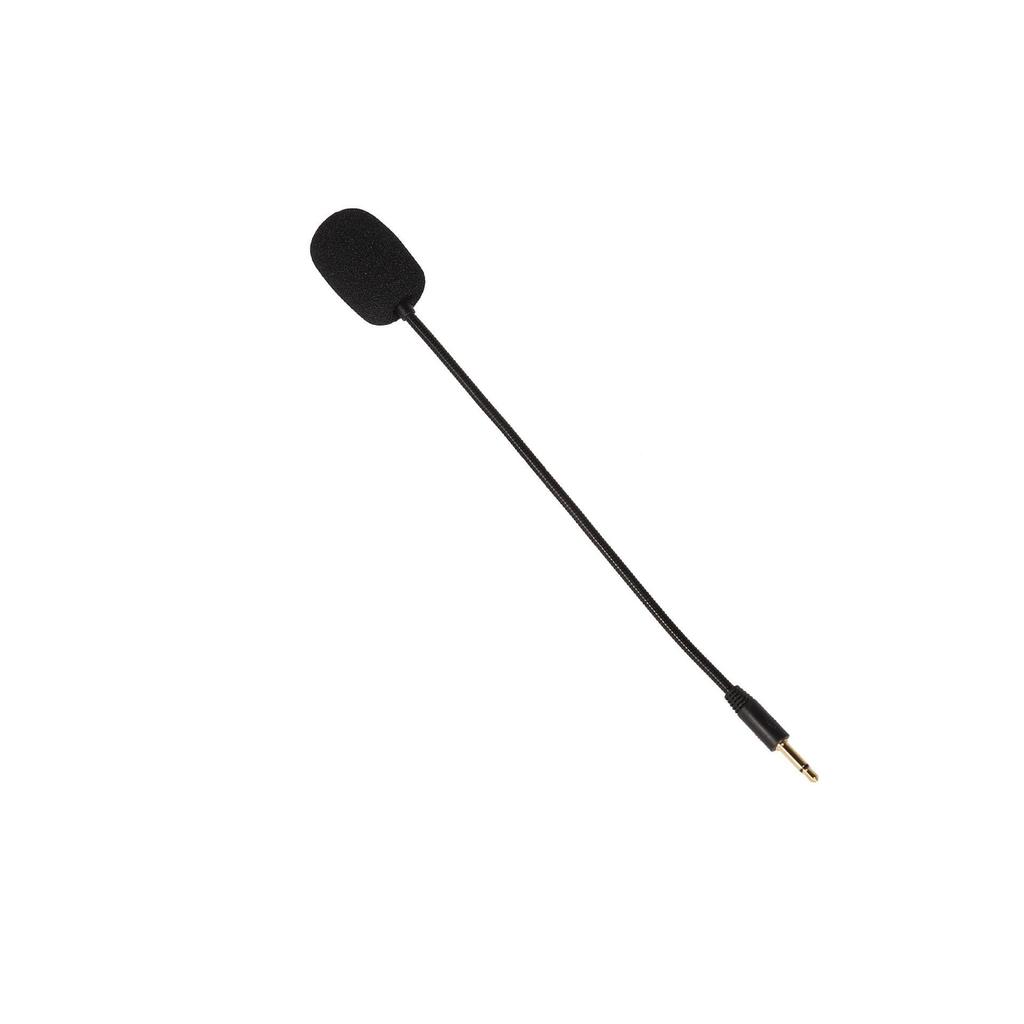 Беспроводной черный конденсаторный микрофон для игр, потоковой передачи и шумоподавления.