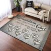 Home and Love Welcome Text Carpet Living Room Home Decor Doormat Sofa Table Rug Anti Slip Chair Cushion Lounge Mat