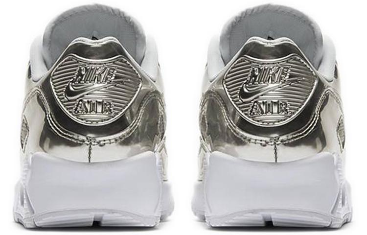 Nike Air Max 90 Металлический Серебристый 2020 Женские CQ6639-001