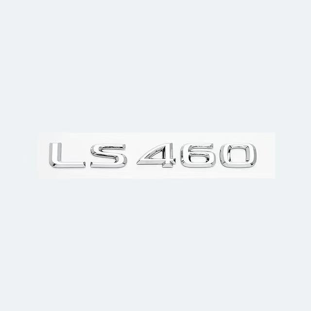 Front or Side or Rear Trunk Badge ABS Sticker For Lexus F SPORT LS LS350 LS400 LS460 LS460L LS500 LS500h LS600hL badge stickers