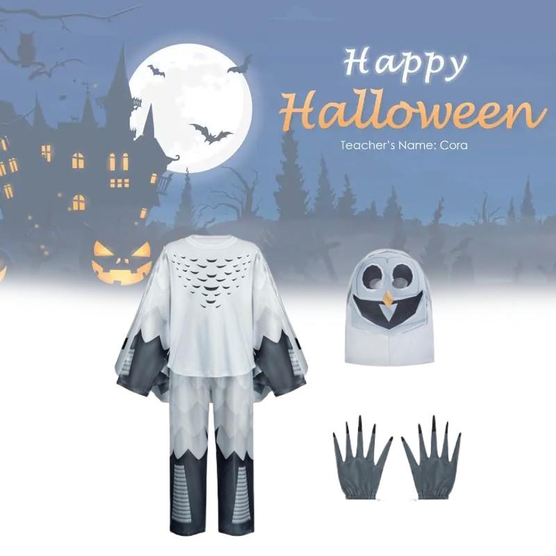99 Nights In The Forest Halloween Owl Costume Onepiece Animal Suit For Cosplay And Party Events