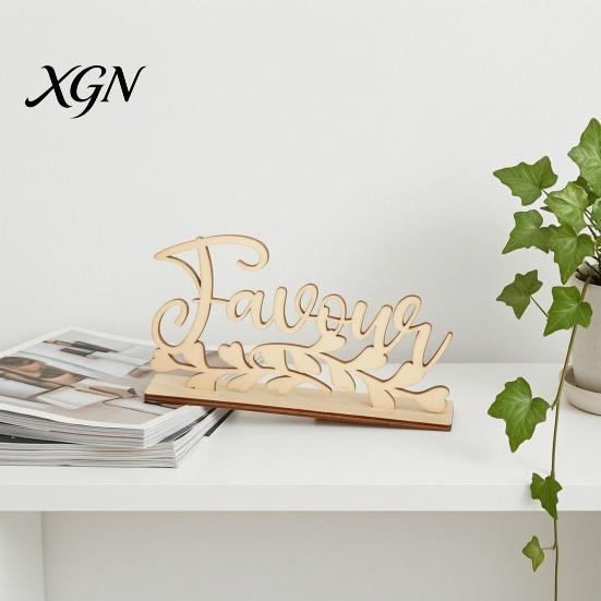 Thanksgiving Dinner Party Decor Grateful Blessed Wood Cutout Signs, Table Plate Decor, Handmade Wooden Gift Rustic Fall Home Centerpiece Ornament for