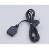 ELPA Pot Cord 125V 7A 1.4m Black WP-M07B(BK)
