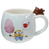 Minions 300ml Mug with Figure, Tim Minions Merchandise, Movie Tableware, Gift, SAN3335-3