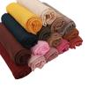 Soft Wide Edge Thin Modal Single Color Cotton Breathable Scarf Shawl Large Size 85 * 180CM