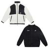 New Balance Двусторонняя флисовая куртка Uni из нержавеющей стали, цвет черный, белый Nbnac12013 19