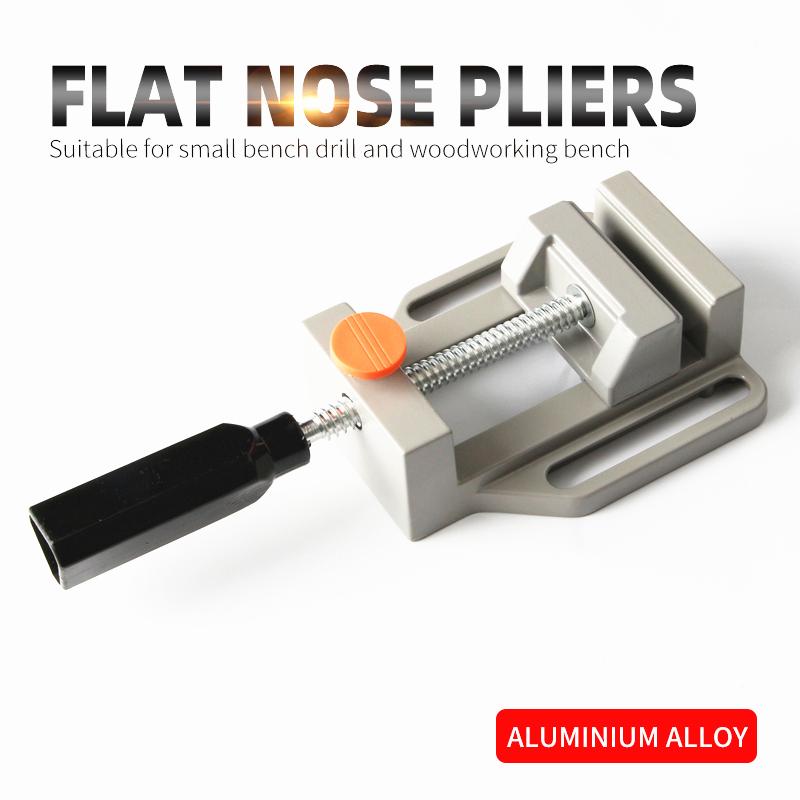 Легкие Мини Настольные Плоскогубцы Быстрозажимные Плоскогубцы Одноручные Угловой Зажим Плоские Губки Крепеж Сварочный Стол Зажим Тиски