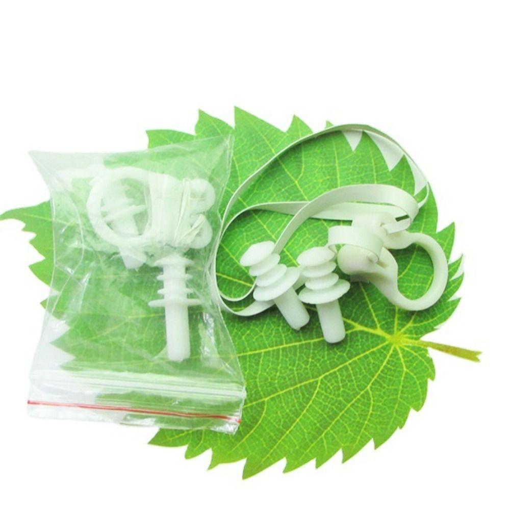 Swim Ear Plugs Shower Ear Plugs Diving Surf Nasal Protection Earplugs Nasal Clip Silicone Earplugs