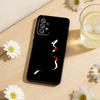 Элегантный Чехол для Телефона с Силуэтами Линий Для Samsung S26,S25,S24,S21,S22,S23,S30,Ultra,S20,Plus,Мягкий Черный Корпус