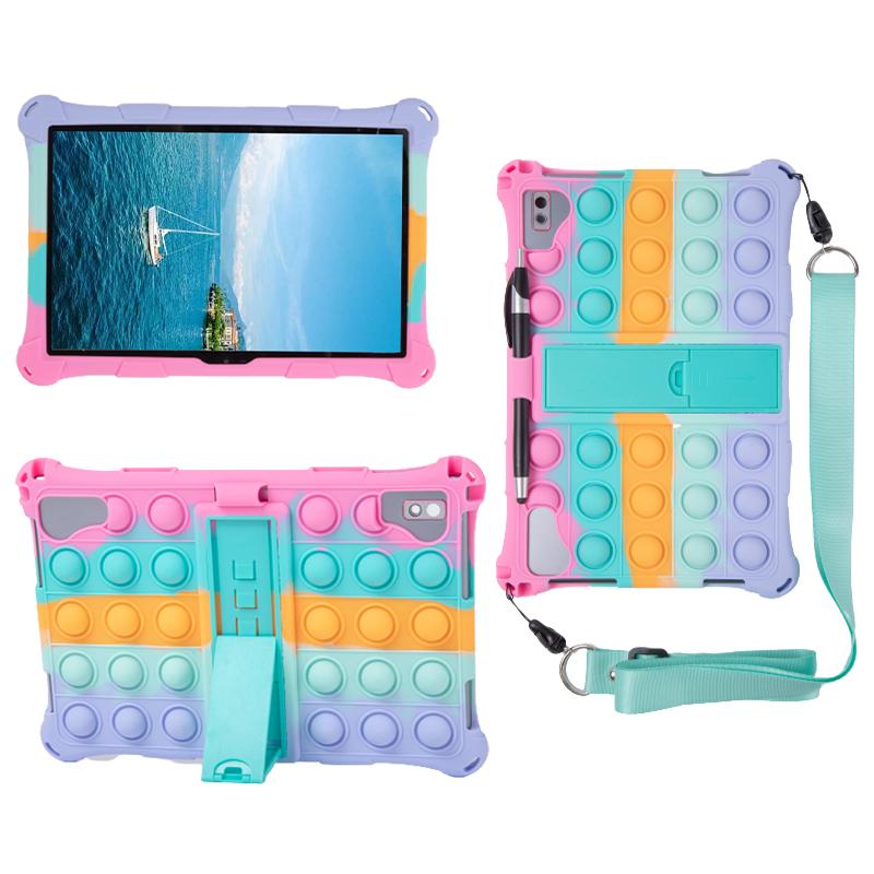 Tablet Cases for Bmax Maxpad I10 Plus Case 10.1 Inch Tablet Protective Cover for Max Pad I10 Pro Soft Bubble Silicon Kids Stand Case Funda