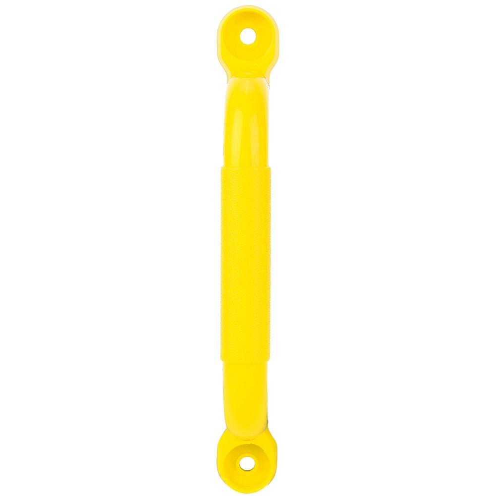 A Pair of Plastic Kids Children Playground Safety Non Slip Handle Swing Toy Accessories(Yellow)