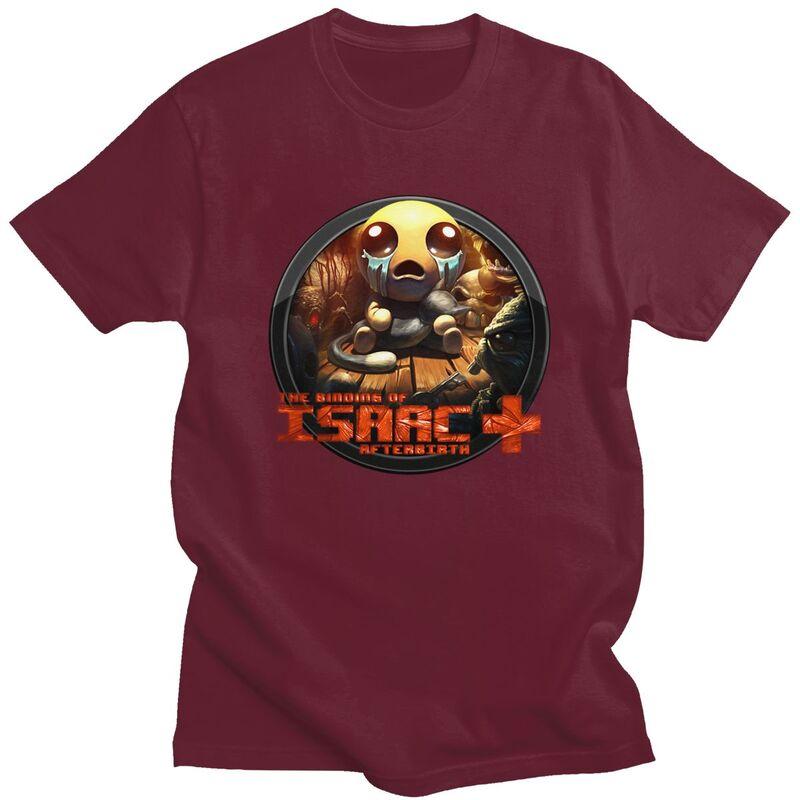 Модные футболки на заказ The Binding Of Isaac для мужчин с коротким рукавом, уличная одежда, топ, оверсайз футболки, подарок