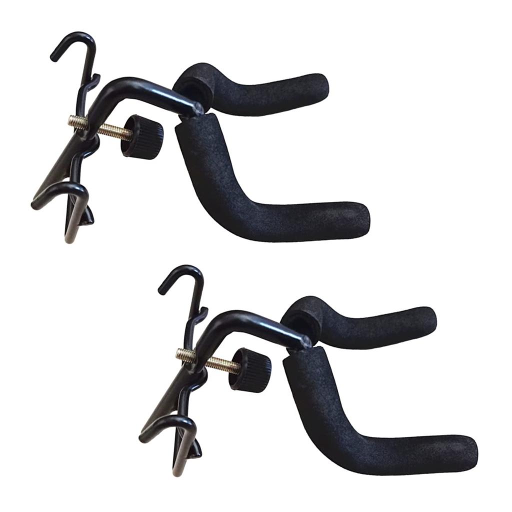 ENN LLC Guitar Hanger Net Set of Wall Mount 10cm Total Length Hooks, 2, Holder, Display,