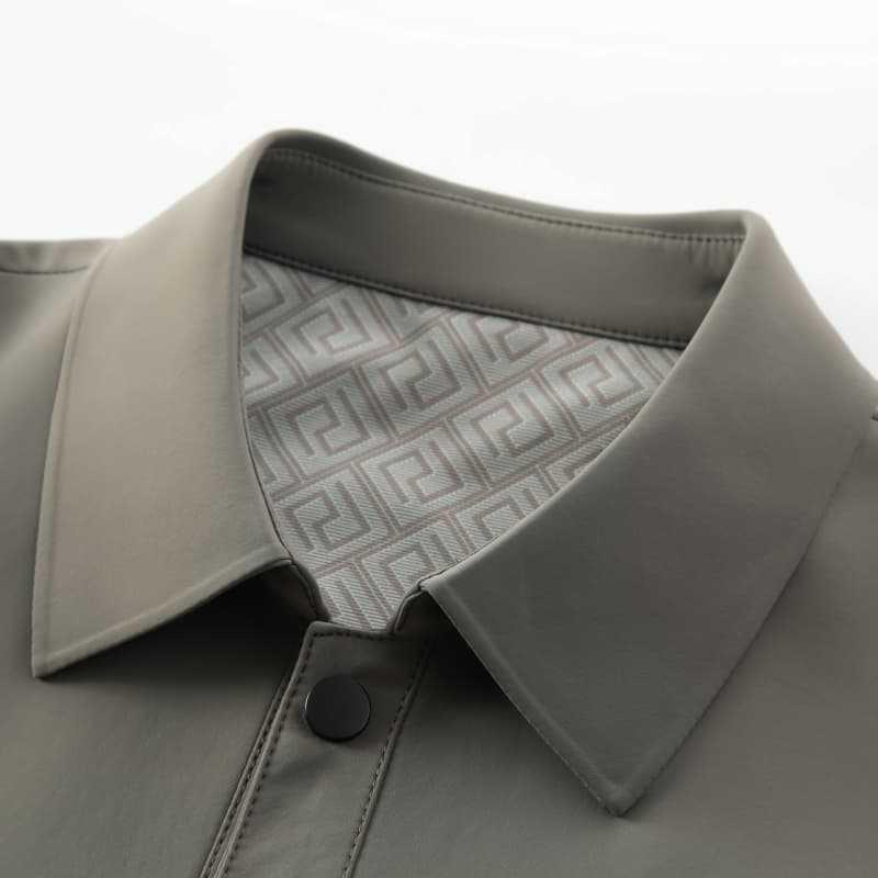Men's Retro Business Casual Lapel Jacket - Autumn/Winter, Loose Fit, Middle-Aged Dad Style Zhongshan Coat