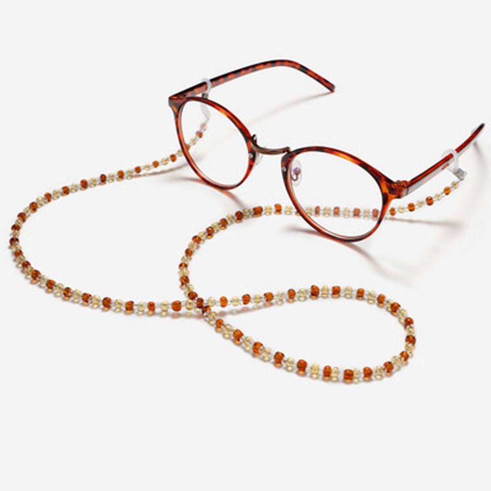 Women Spectacle Cord Glasses Hold Eyewear Sunglasses Straps Beaded Glasses Chain Eyeglass Lanyard
