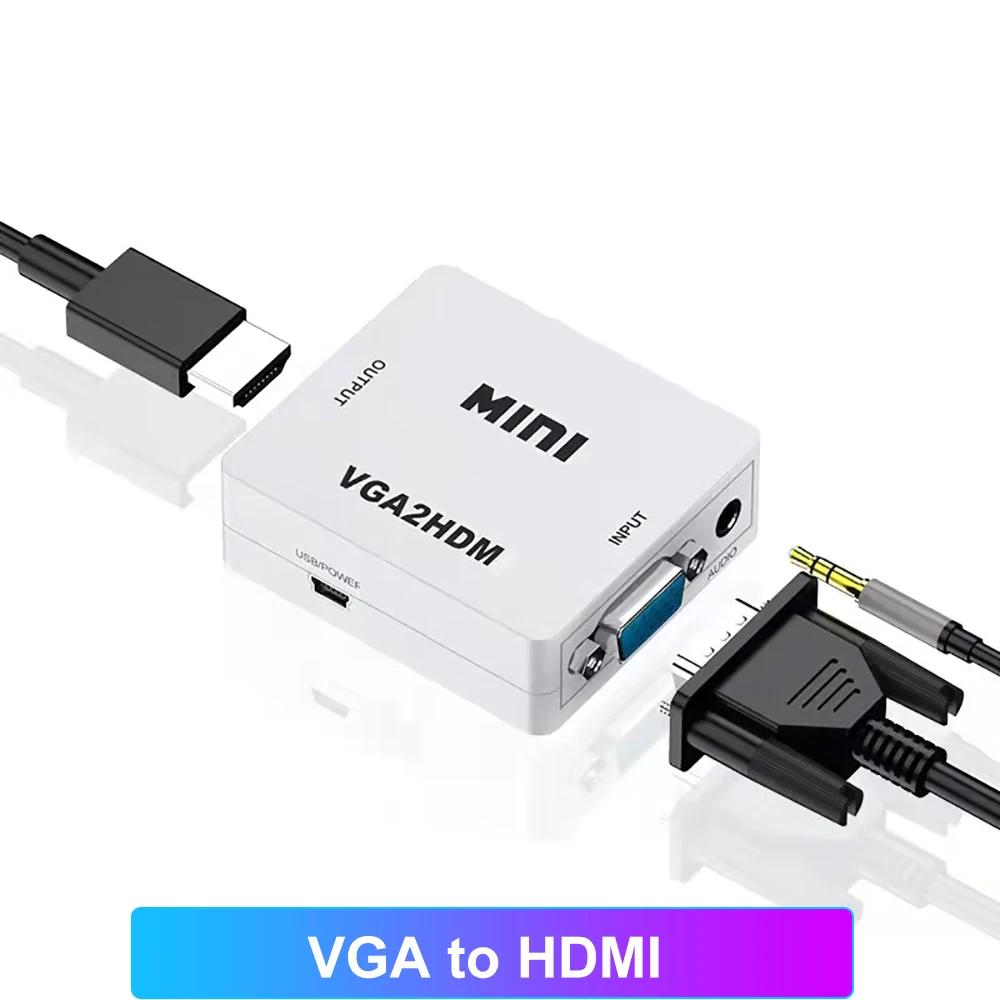 Адаптер HDMI Адаптер HDMI к AV RCA Адаптер HDMI к VGA к HDMI Конвертер AV к VGA VGA к AV RCA для Xbox360 DVD PS3