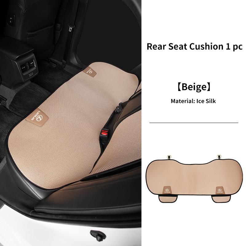 Car Seat Ice Silk Cushion Breathable Backrest Protector Cover Interior For Lexus CT ES GS NX IS250 CT200h IS300h ES300h RX400h N AEK1