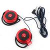 3.5mm Wired Headset Ear Hook Headset Stereo Game Sports Headphone with Mic for Phone