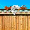 Resting Rail Fence Durable Decorative Fence Decorative Fences Gardens Rooster Long-Lasting Garden Rooster Addition Yard